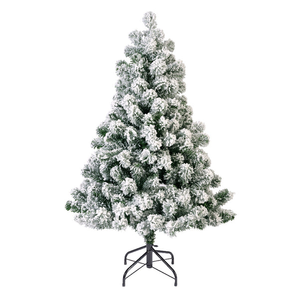 Keizerlijke met sneeuw bedekte kunstkerstboom