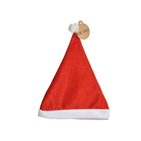 Bonnet de Père Noël Rouge 24 x 3 x 35 cm (48 Unités) - Sapin Belge