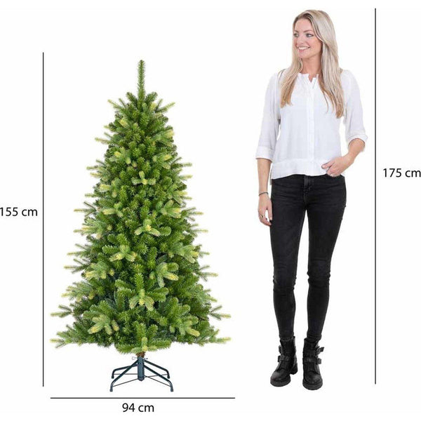 Black Box Trees - Sapin de Noël Dayton vert TIPS 752 - Sapin Belge