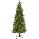 Everlands Sapin de Noël artificiel Killington sapin illuminé Ø103-210 cm Vert - Sapin Belge