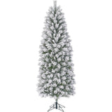 Black Box Trees Sapin de Noël Artificiel Chandler - 64x64x155 cm - PVC - Vert - Sapin Belge