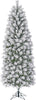 Black Box Trees - Sapin de Noël Chandler slim vert givré TIPS 538 - h215xd74cm - Sapins de Sapins de Noël - Sapin Belge