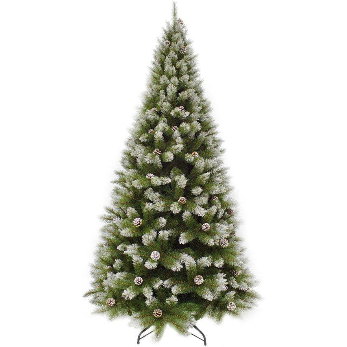 Triumph Tree Sapin de Noël artificiel français Pittsburgh dimensions en cm: 185 x 102 vert - Sapin Belge