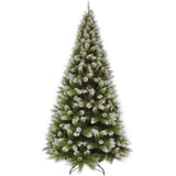 Triumph Tree Sapin de Noël artificiel français Pittsburgh dimensions en cm: 185 x 102 vert - Sapin Belge