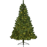 Sapin de Noël artificiel Everlands Imperial Pine - 180 cm de haut - Avec éclairage avec fonction scintillante - Sapin Belge