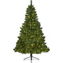 Sapin de Noël artificiel Everlands Imperial Pine - 180 cm de haut - Avec éclairage avec fonction scintillante - Sapin Belge