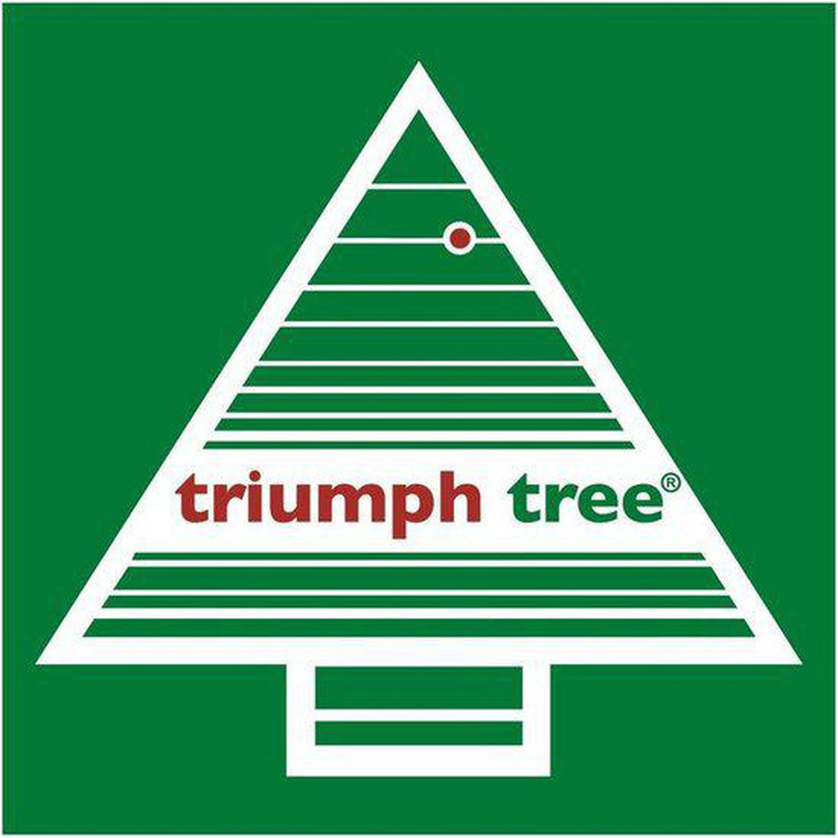 Triumph Tree - Hallarin X-mas tree gris argent - h185xd117cm - Sapin Belge