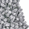 Sapin de Noël artificiel Black Box Millington - 185 x 109 cm - vert neige - Sapin Belge