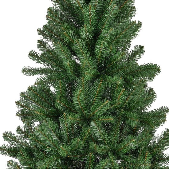 Everlands Sapin de Noël Artificiel Monarque Ø116-180 cm Vert - Sapin Belge