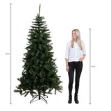 Arbre de Noël artificiel en pin de Macallan Black Box - 230 x 140 cm - Vert - Sapin Belge