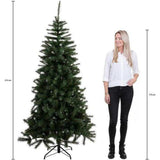 Sapin de Noël artificiel Black Box Slim Toronto Fir - 215 cm - 240 lumières LED écoénergétiques - Sapin Belge