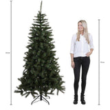 Arbre de Noël artificiel Black Box Charlton - 215 x 127 cm - Vert - Sapin Belge