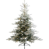 Everlands Grandis Fir Prelit Snowy Green - Sapin Belge