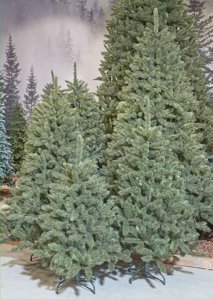 Triumph Treekerstboom Forest Frosted H155D119 Pointes vertes 618 - Sapin Belge