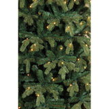 Sherwood sapin de noël led slim vert 120L TIPS 764 - h155xd91cm - Sapin Belge