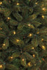 Triumph Tree Sapin de Noël artificiel LED Bristlecone sapin taille en cm: 155 x 99 vert foncé 144 lumières - Sapin Belge