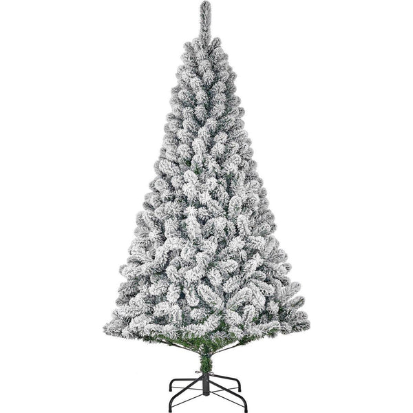 Arbre de Noël artificiel Black Box Charlton - 215 x 127 cm - Vert - Sapin Belge