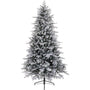 Everlands Vermont Spruce Sapin de Noël artificiel givré 180 cm - sans éclairage - Sapin Belge