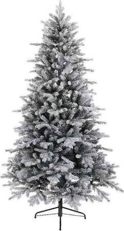 Everlands Vermont Spruce Sapin de Noël artificiel givré 180 cm - sans éclairage - Sapin Belge