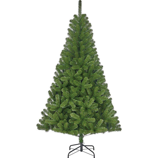 Arbre de Noël artificiel Black Box Charlton - 215 x 127 cm - Vert - Sapin Belge