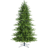 Boîte noire sapin de Noël artificiel pin macallan dimensions en cm: 155 x 104 vert - Sapin Belge