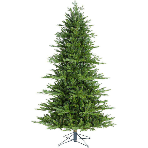 Boîte noire sapin de Noël artificiel pin macallan dimensions en cm: 155 x 104 vert - Sapin Belge