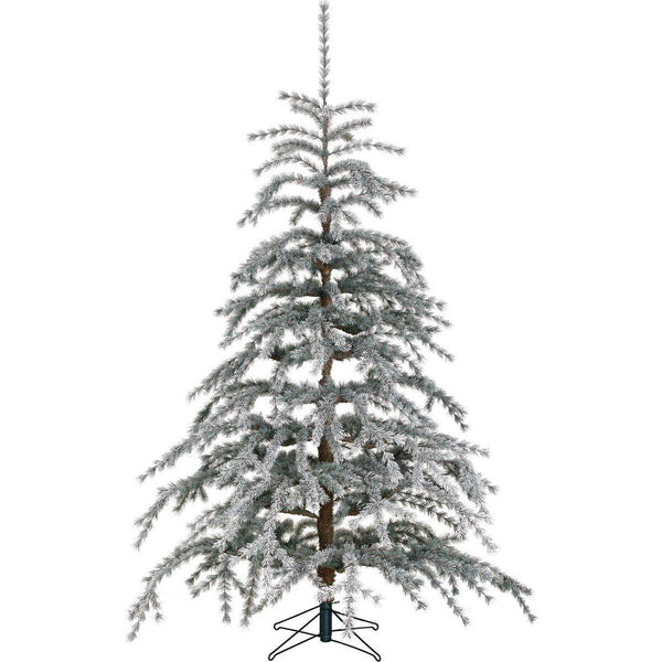 Arbre de Noël artificiel Black Box Springdale taille en cm: 215 x 152 enneigée - Sapin Belge