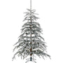 Arbre de Noël artificiel Black Box Springdale taille en cm: 215 x 152 enneigée - Sapin Belge