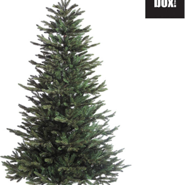 Arbre de Noël artificiel en pin de Macallan Black Box - 230 x 140 cm - Vert - Sapin Belge