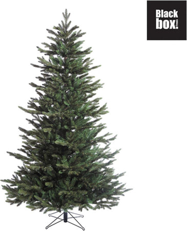Arbre de Noël artificiel en pin de Macallan Black Box - 230 x 140 cm - Vert - Sapin Belge