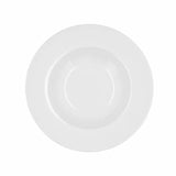 Assiette creuse Bidasoa Glacial Céramique Blanc (23,5 cm) (Pack 6x) - Sapin Belge