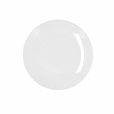 Assiette plate Bidasoa Glacial Coupe Céramique Blanc (21 cm) (Pack 6x) - Sapin Belge