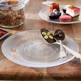 Assiette plate Luminarc Louison Transparent verre Ø 25 cm - Sapin Belge