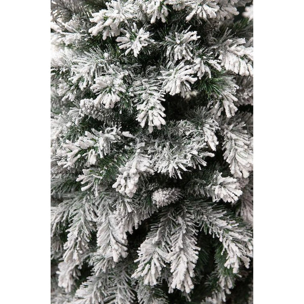 Black Box Trees - Chandler x-mas tree green frosted TIPS 283 - h120xd82cm - Sapin Belge