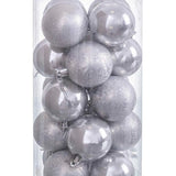 Boules de Noël Cuivre Plastique 6 x 6 x 6 cm (20 Unités) - Sapin Belge