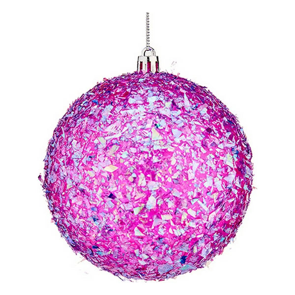 Boules de Noël Ø 10 cm 6 Unités Violet - Sapin Belge