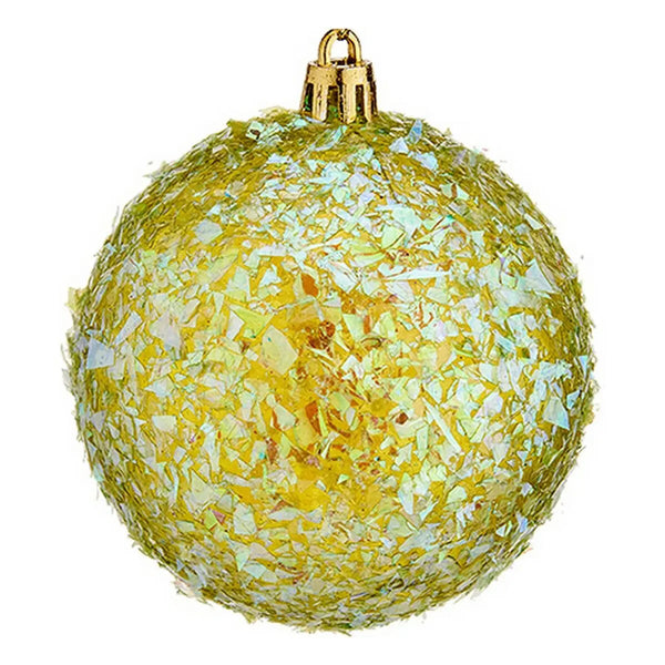 Boules de Noël Ø 8 cm 6 Unités Vert Plastique - Sapin Belge