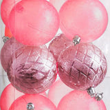 Boules de Noël Rouge 8 x 8 x 8 cm (20 Unités) - Sapin Belge