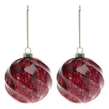 Boules de Noël (2 pcs) 112537 - Sapin Belge