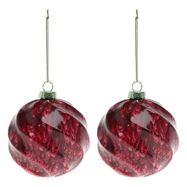 Boules de Noël (2 pcs) 112537 - Sapin Belge