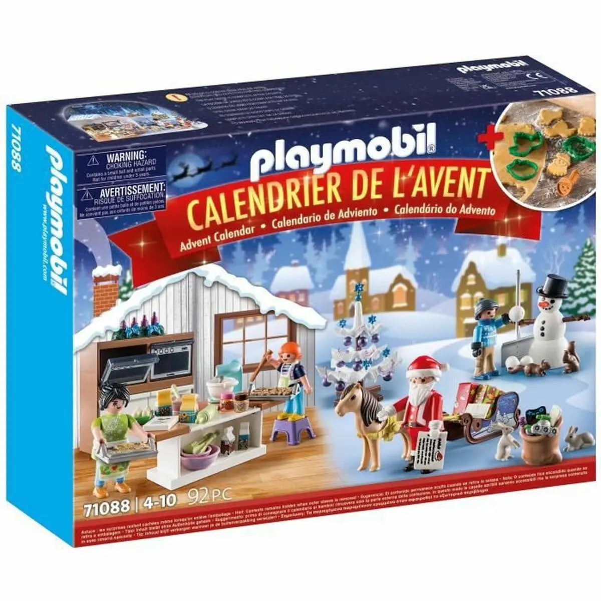 Calendrier de l’Avent Playmobil 71088 - Sapin Belge