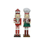 Casse-Noisette Decoris Figurine 7 x 8 x 25 cm Bois - Sapin Belge