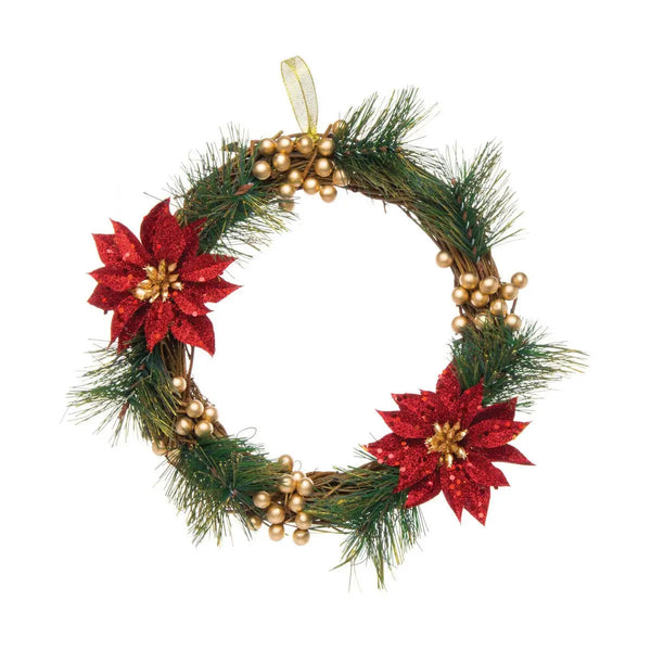 Couronne de Noël Everlands 680452 Vert (Ø 50 cm) - Sapin Belge