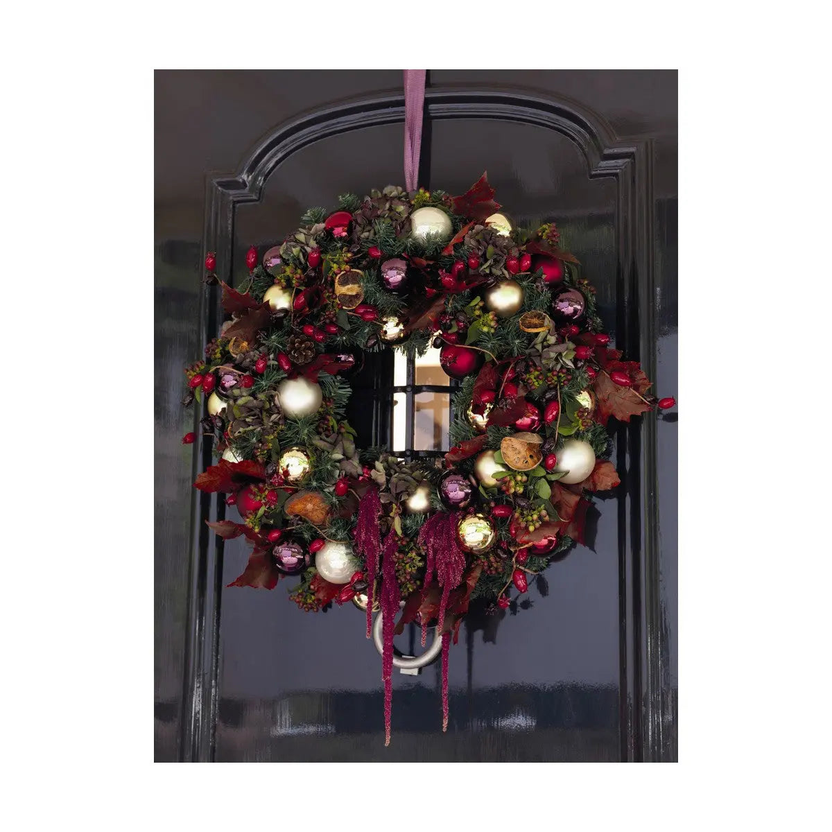 Couronne de Noël Everlands 680452 Vert (Ø 50 cm) - Sapin Belge