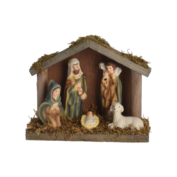 Crèche de Noël 5 personnages