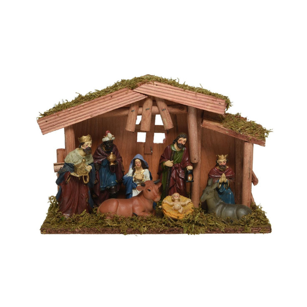Crèche de Noël 8 personnages