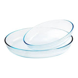 Ensemble de plats de cuisson au four Ô Cuisine 334SA06 Transparent verre (2 pcs) - Sapin Belge