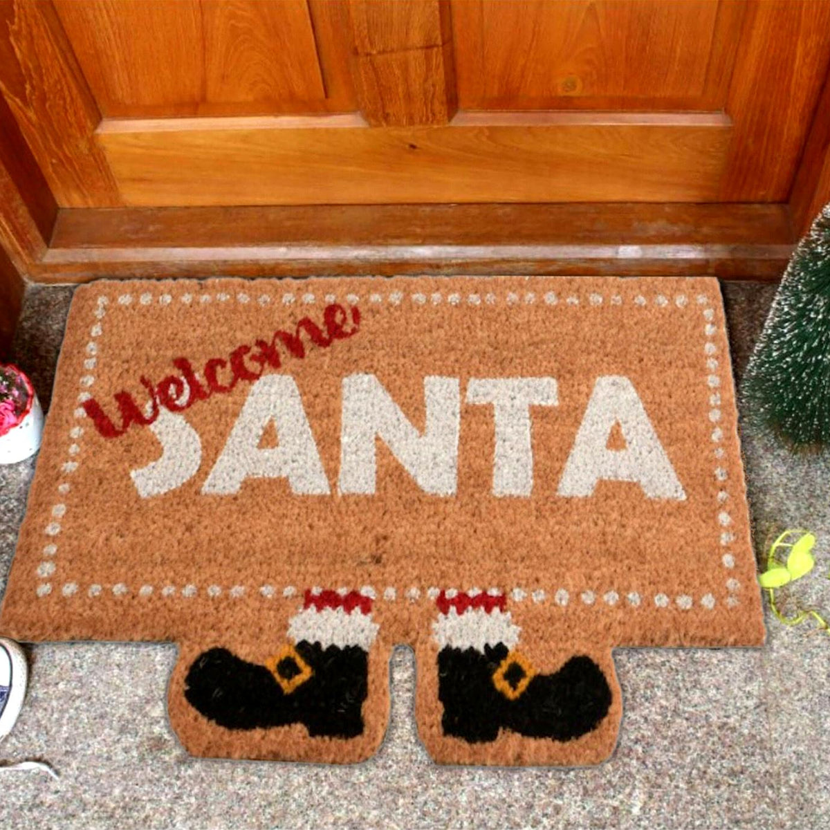 Paillasson Santa “Welcome Santa”