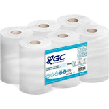 Papier séchage de main GC Blanc 60 m - Sapin Belge