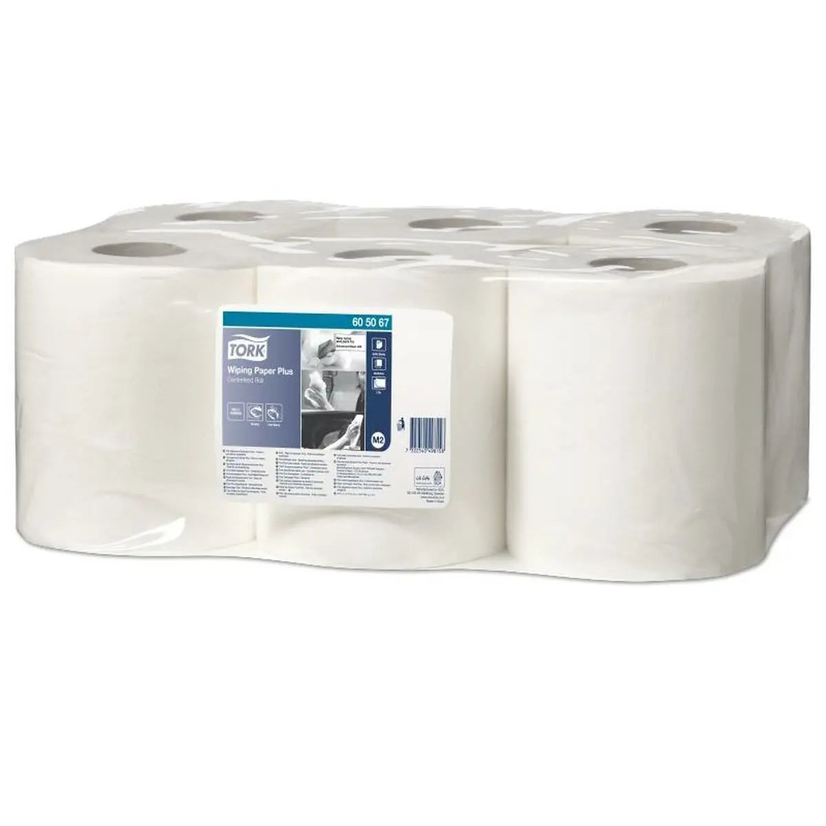 Papier séchage de main Tork Blanc 120 m - Sapin Belge